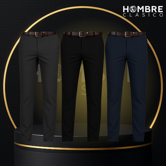 Kit de 3 Pantalones Masculinos