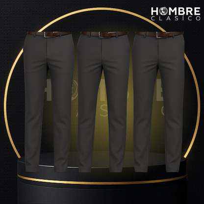 Kit de 3 Pantalones Masculinos