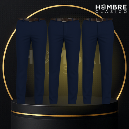 Kit de 3 Pantalones Masculinos