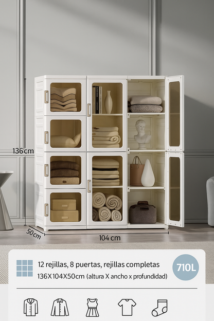 FoldyLux™ Closet Modular Inteligente: Compra 1 y llévate 2
