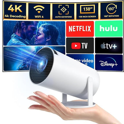 CineBeam Pro™ – Mini Proyector 4K Ultra HD