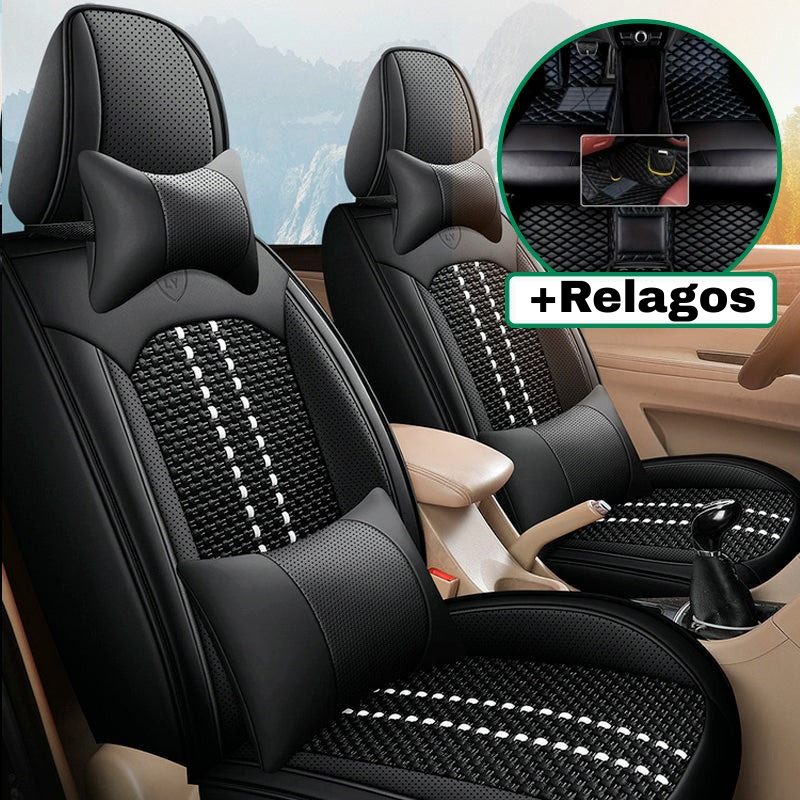 Funda para Auto en Cuero + Regalos