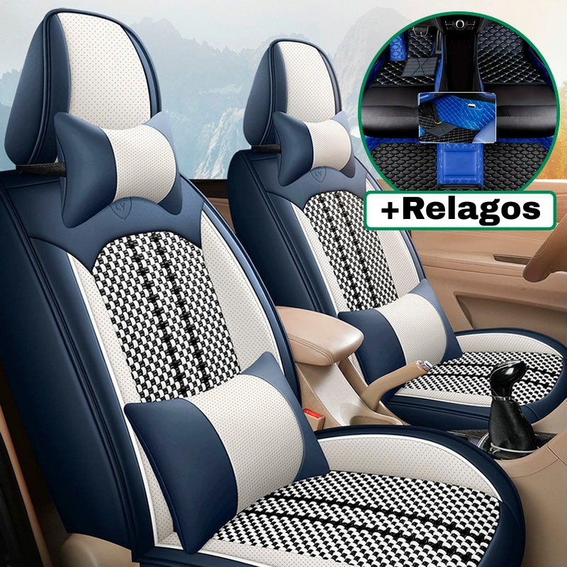 Funda para Auto en Cuero + Regalos