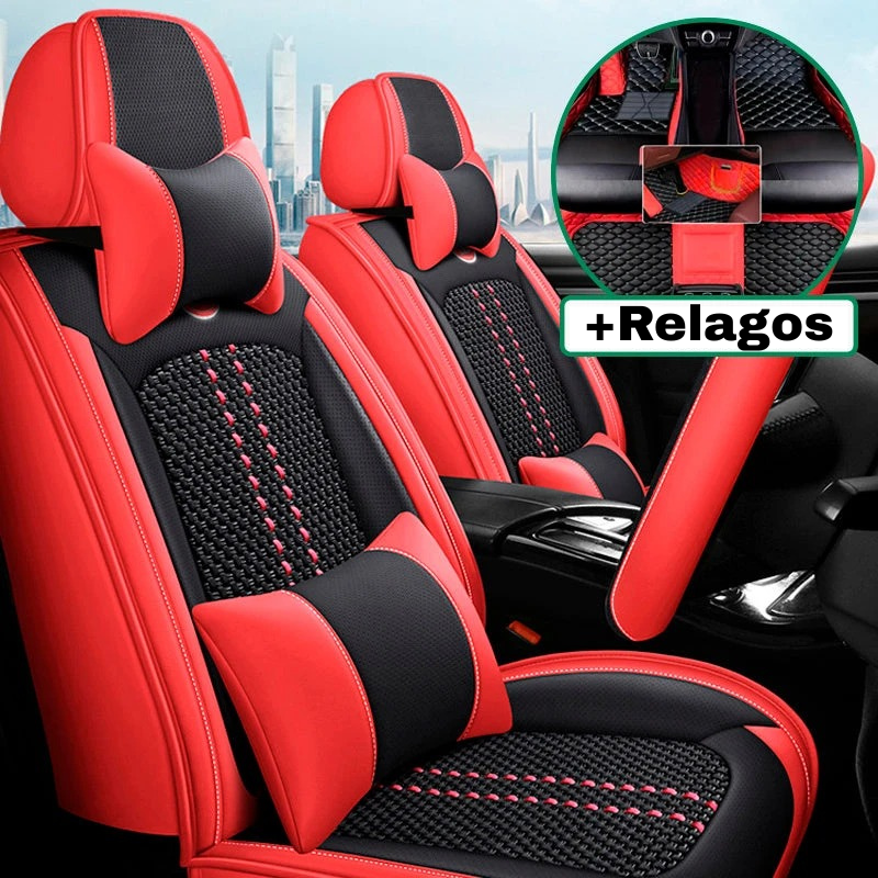 Funda para Auto en Cuero + Regalos