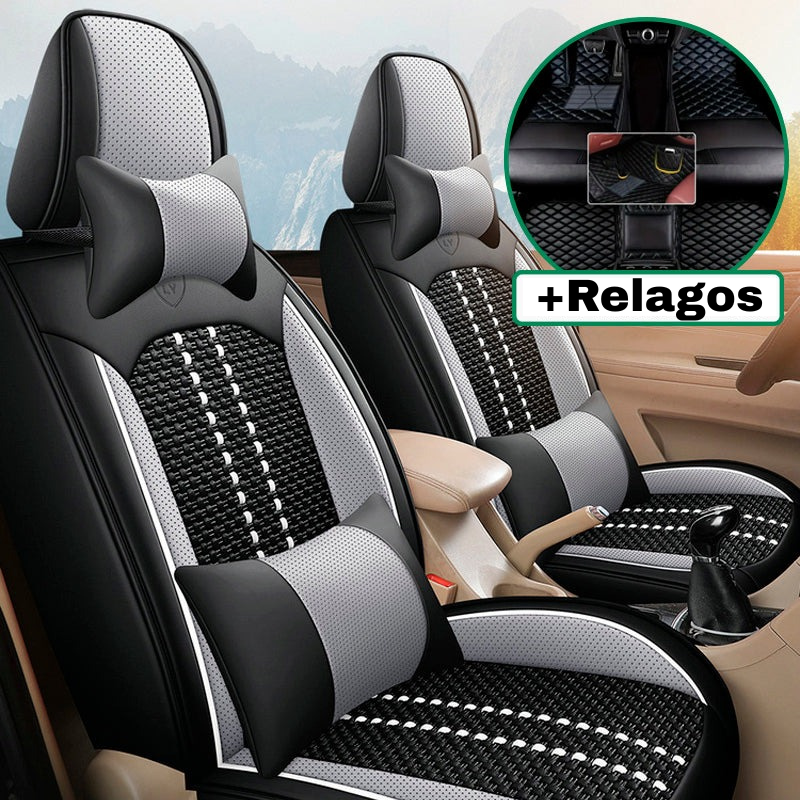 Funda para Auto en Cuero + Regalos