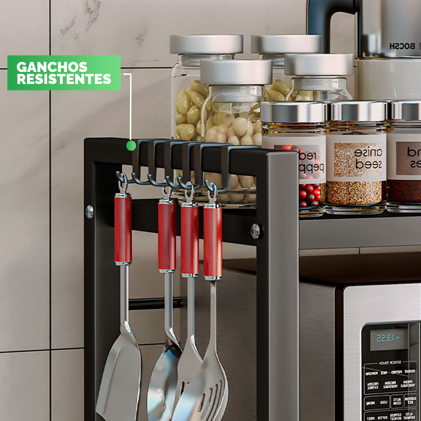 Organizador Extensible de Microondas