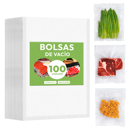 Envasadora Al Vacío + Bolsas de Regalo