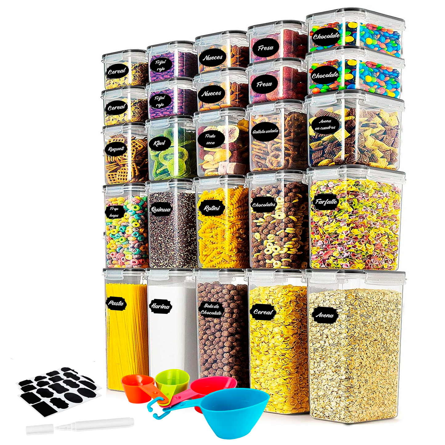 Pack De Recipientes De Alimentos
