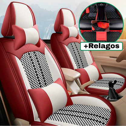 Funda para Auto en Cuero + Regalos