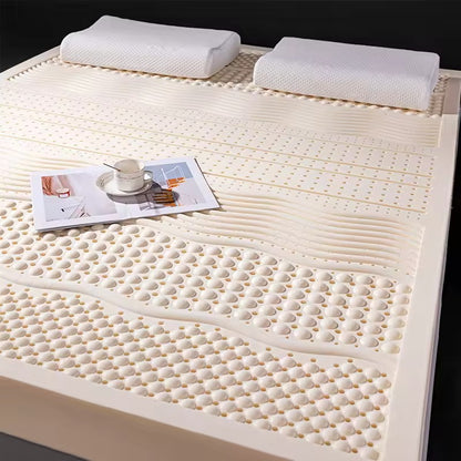 LatexCare™ – Colchón Ortopédico Látex + 4 Almohadas