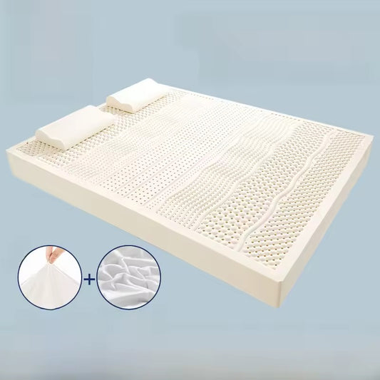LatexCare™ – Colchón Ortopédico Látex + 4 Almohadas