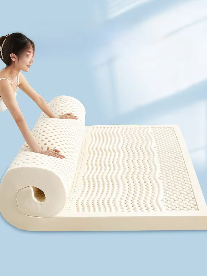 LatexCare™ – Colchón Ortopédico Látex + 4 Almohadas